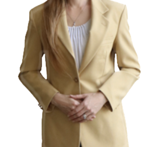Ladies Camel Blazer.