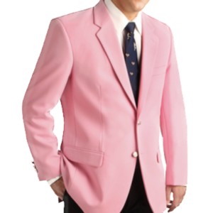 Mens Pink Blazer.